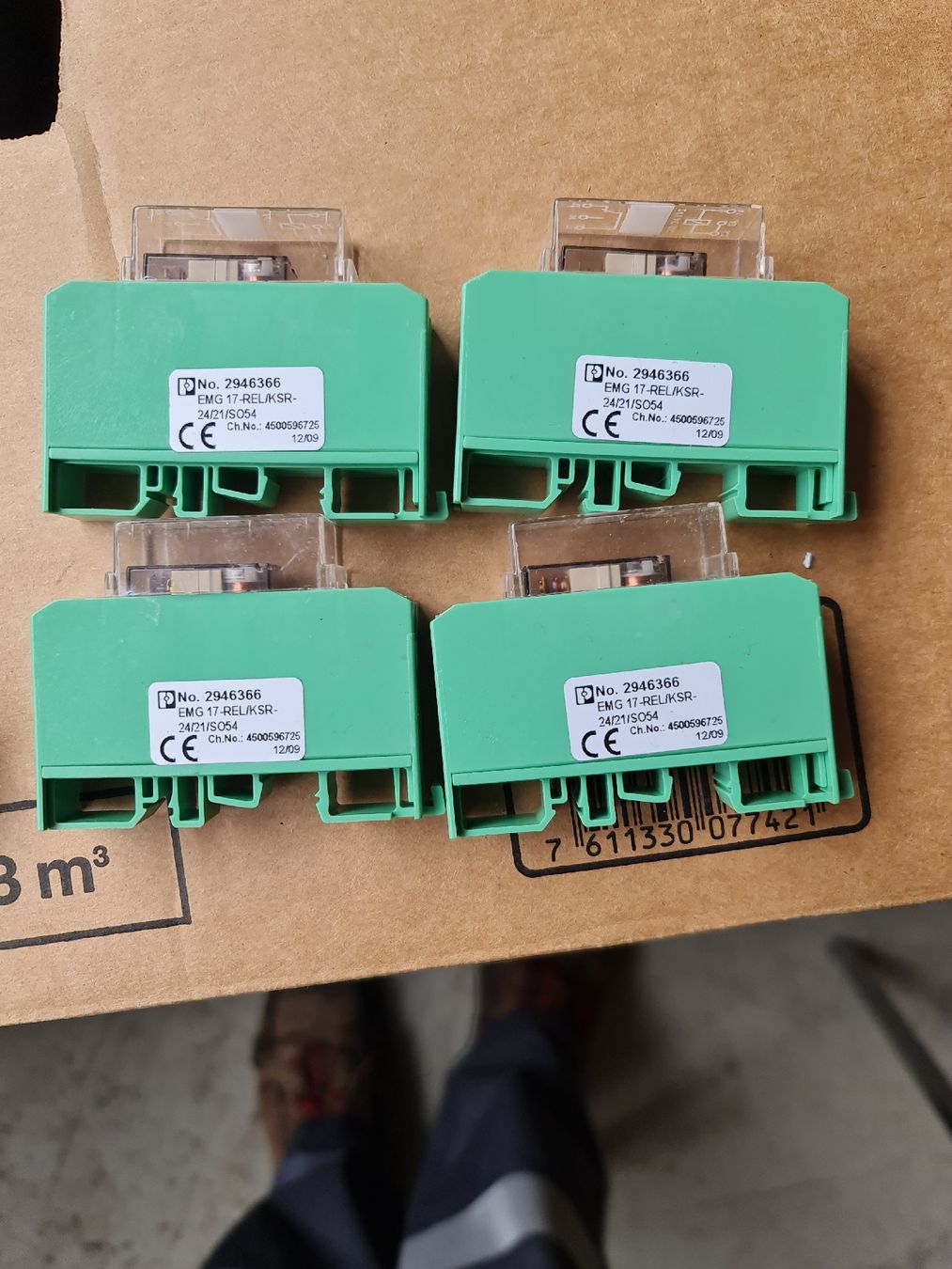 Componenti elettronici: EMG 17-REL/KSR-24/21/SO54 – Nuovo e nell'imballaggio originale da Ins venduto da ottomotto