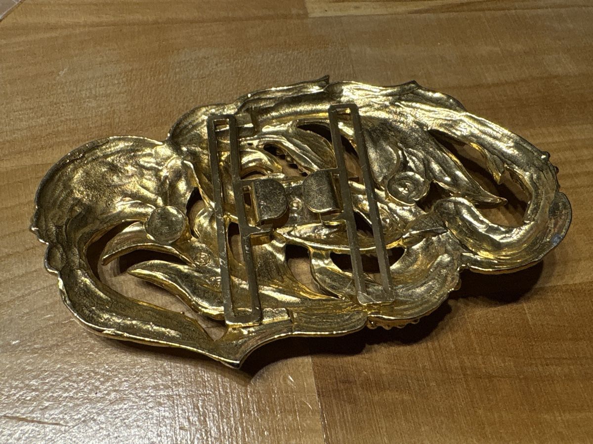Fibbie per cinture: Gürtelschnalle gold farbig – Usato da Rümlang venduto da BoutiqueMonique16 2