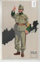Armee Suisse - Felduniform - Feldweibel - Litho