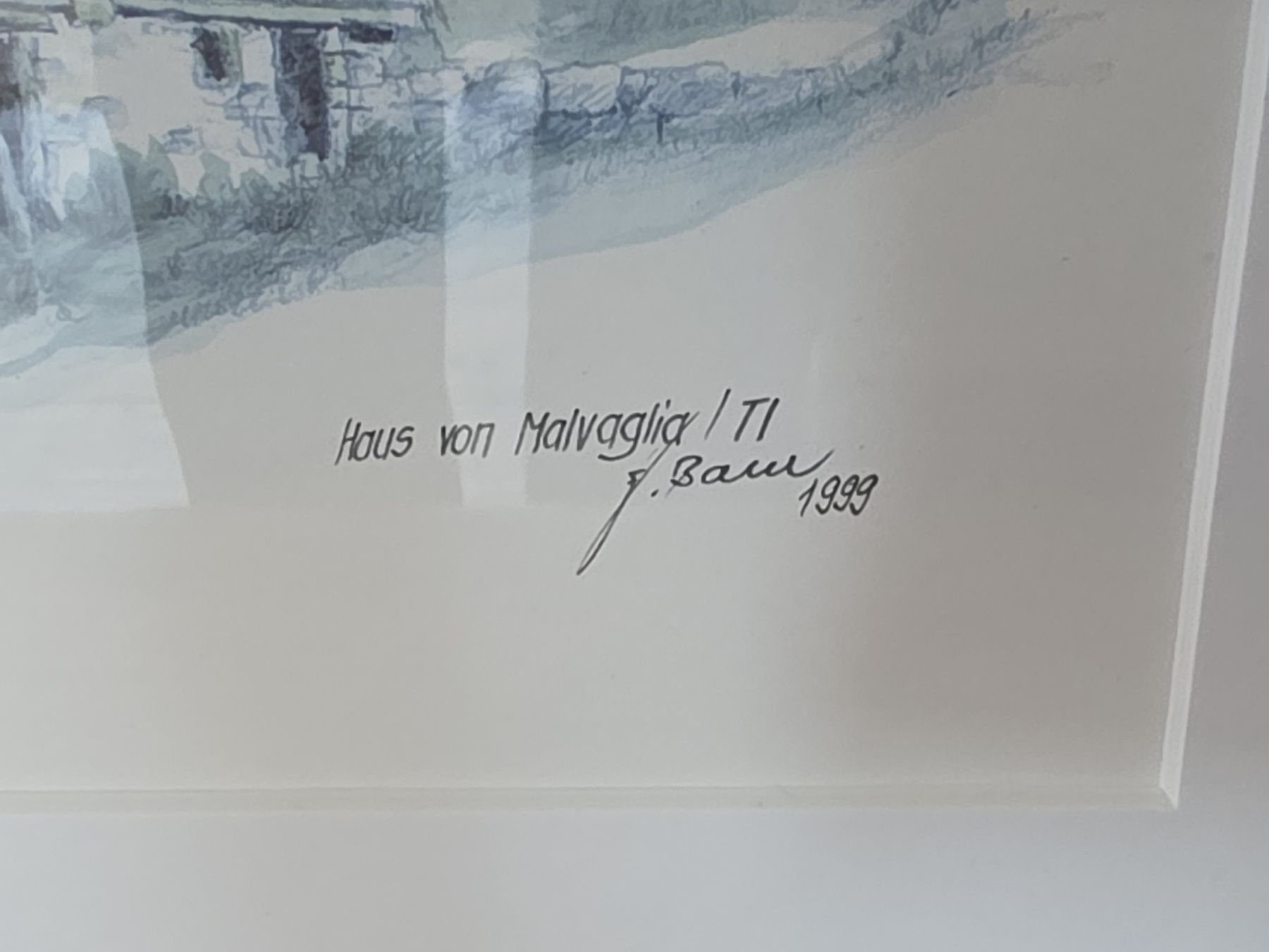Dipinti: Bild von Fredy Baur Malvaglia – Usato da Rafz venduto da urs_2vkr 1