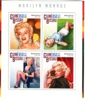 Block "Marilyn Monroe". Guinea-Bissau.