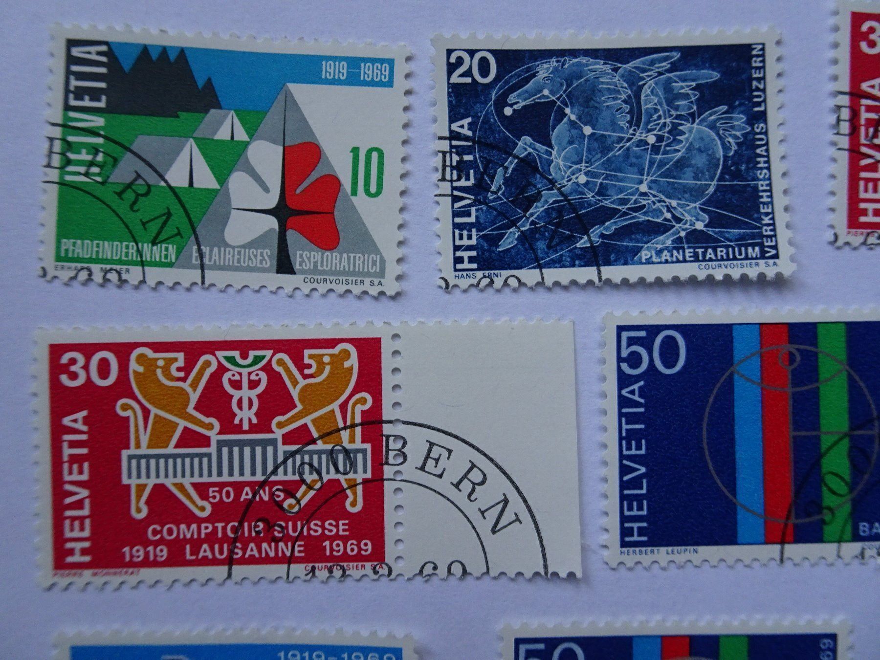 Alle Briefmarken: 1969 mit E.T.Stempel – Neu (gemäss Beschreibung) aus Aadorf von Chnorli-Furz 1