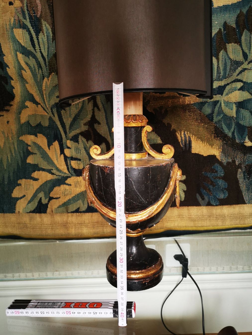 Lampade: Vasetta Stehlampe, Sockel von ca. 1780 – Usato da Dübendorf venduto da aschiduebendorf 3