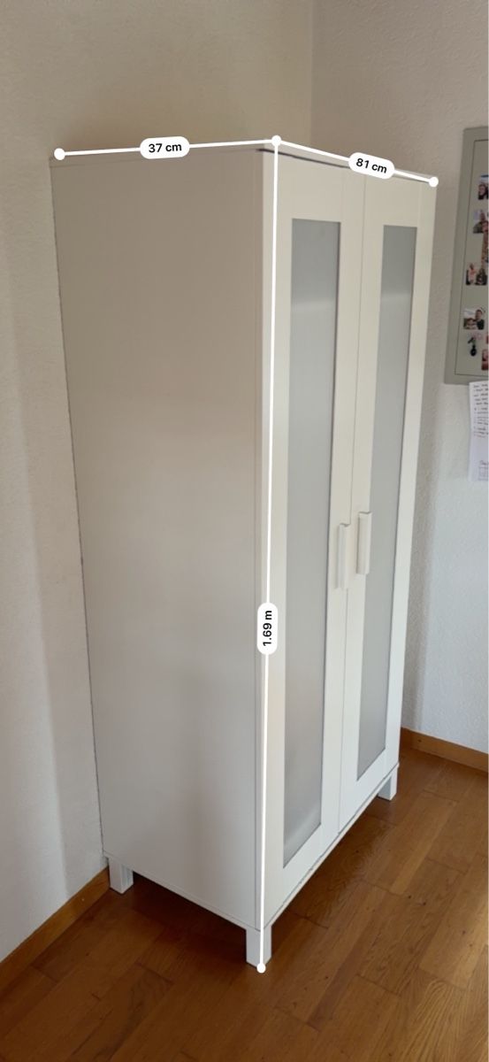 Armoires: Ikea Wardrobe / Kleiderschrank – D'occasion à Lupfig par Brian-air 2