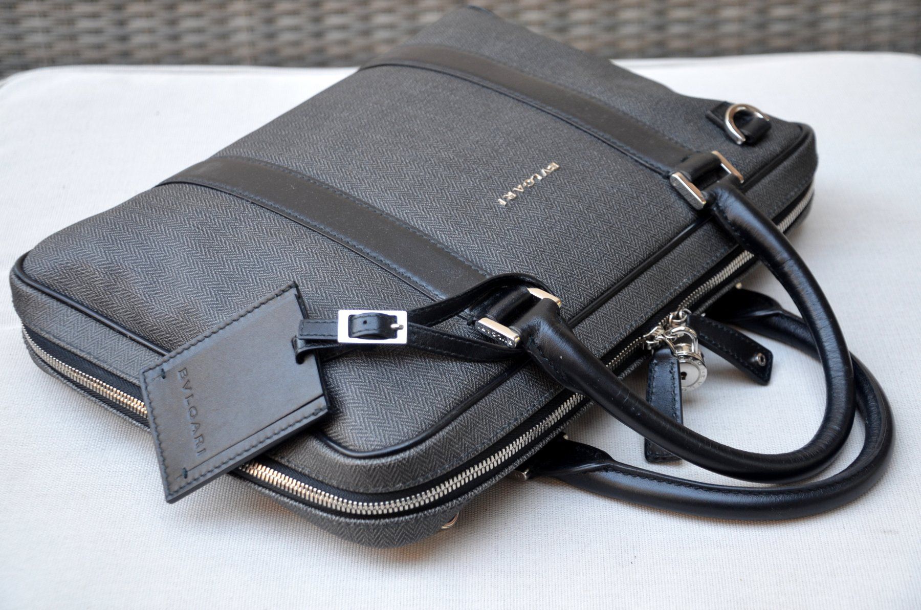 Valigie & Borse: Bvlgari Aktentasche / porte-documents – Usato da Collonges venduto da arashee 2