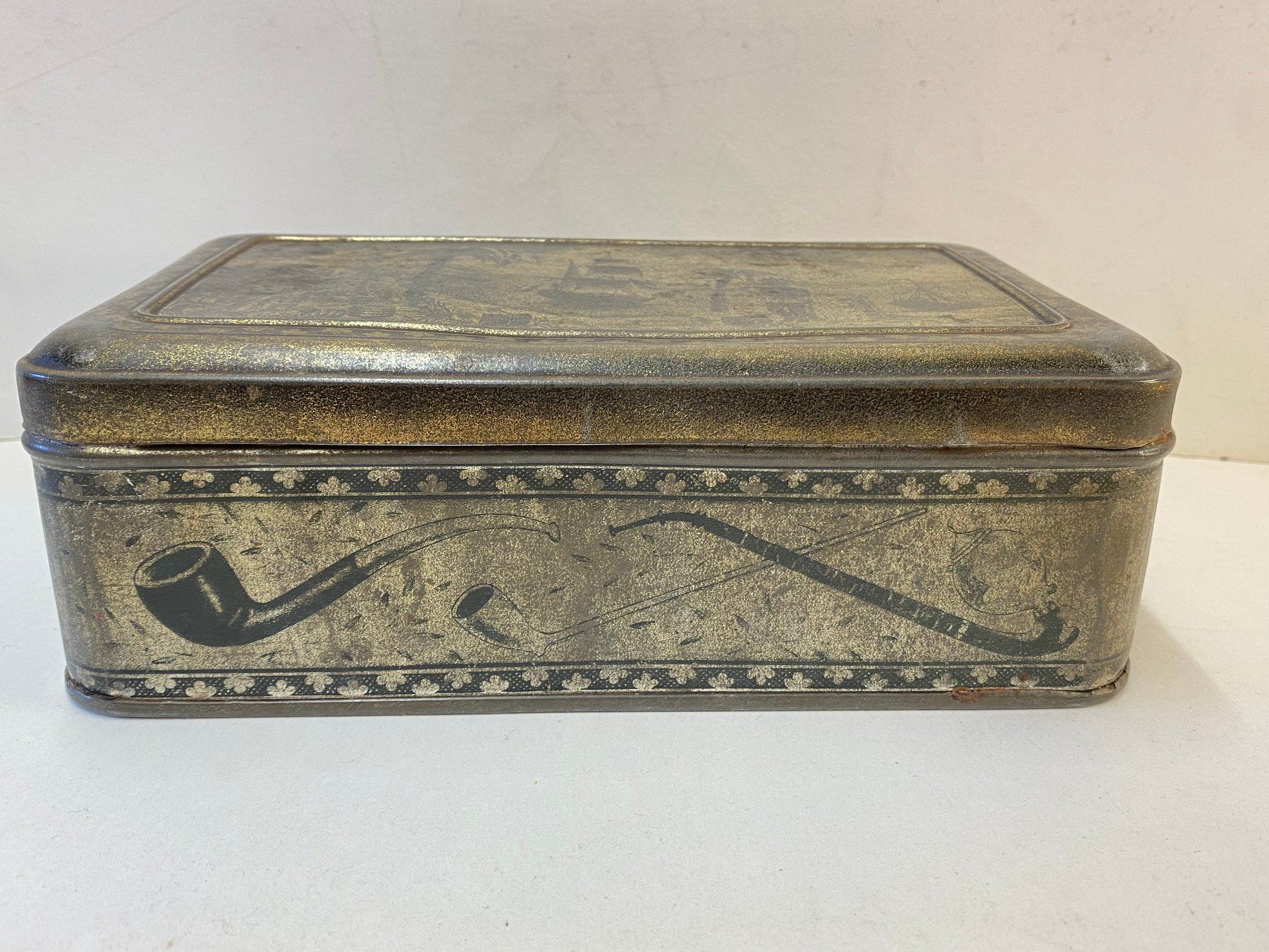 Dosen: Vintage Seltene Blechdose, Tabakdose, Schachtel, Box – Gebraucht aus Schaffhausen von vintageville 4