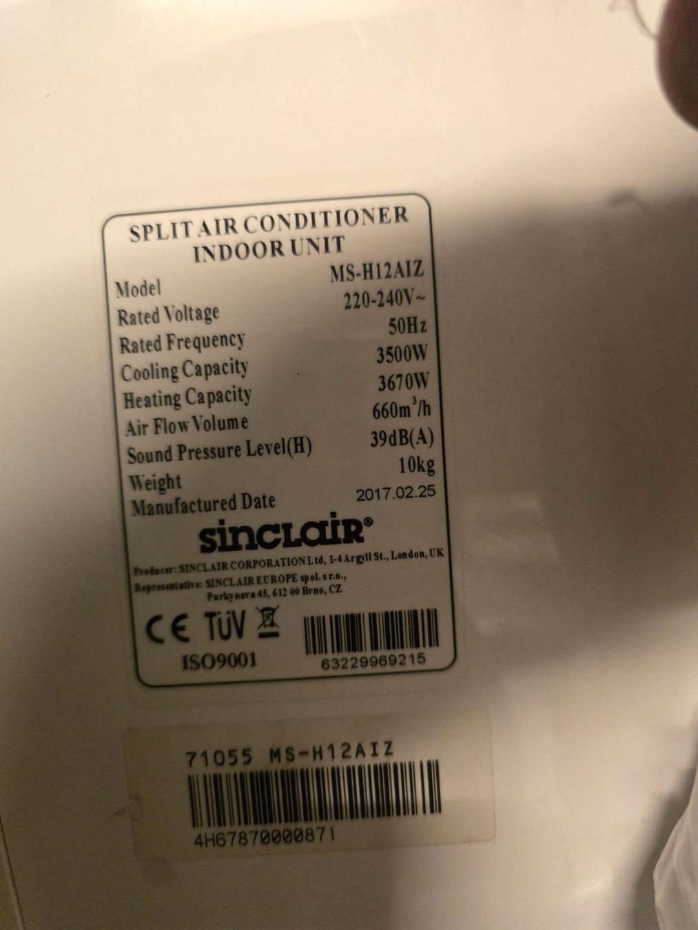 Condizionatori: Sinclair Klimaanlage mit 4 Innengeräten – Usato da Schachen LU venduto da Saubandi 3