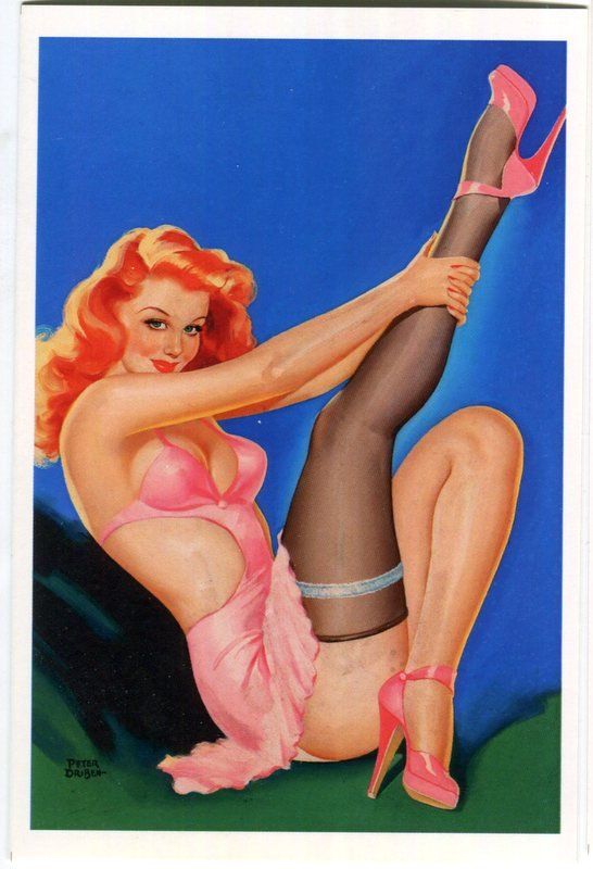 Ansichtskarten: Postkarte "Pin-up". – Neu und originalverpackt aus Basel von Butsch5