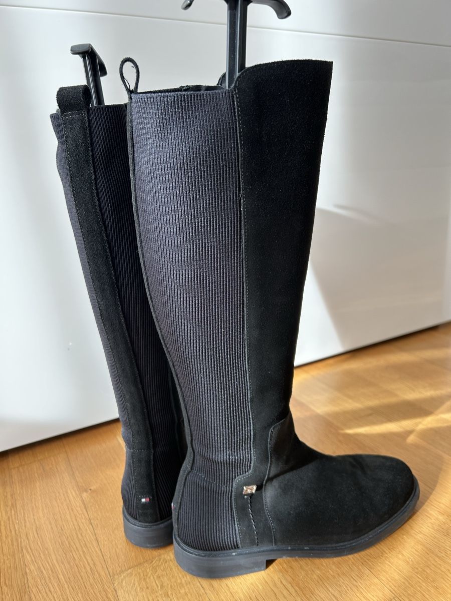 Tommy Hilfiger Scarpe da donna: Tommy Hilfiger Stiefel, Schwarz, Gr. 39 – Nuovo (secondo la descrizione) da Baden venduto da line_onigiri