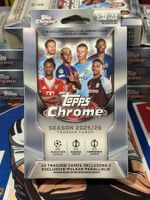 ⚽ 2025/26 Topps Chrome UEFA Club Competitions Hanger Box – F