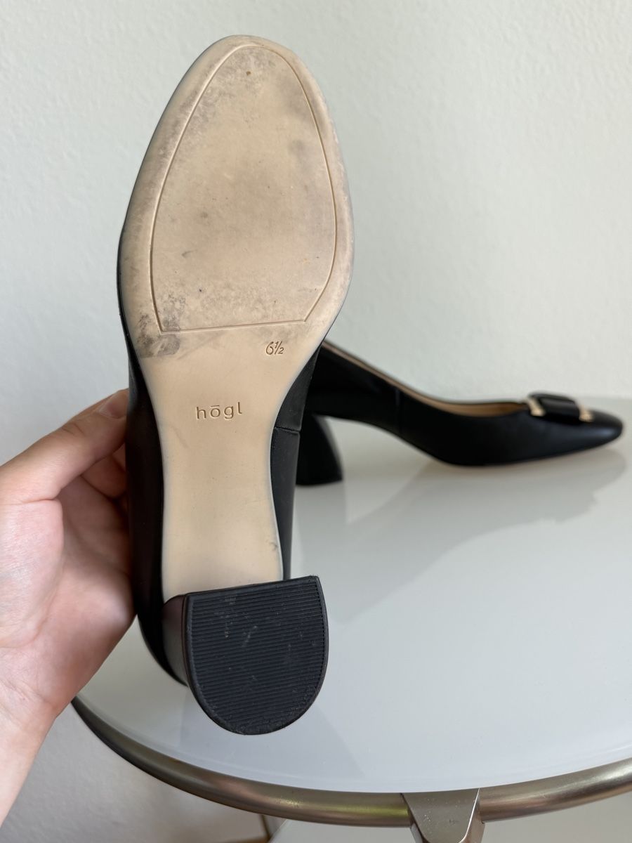 Högl Scarpe da donna: Chaussures à talons en cuir de HOGL – Usato da Cressier FR venduto da Kvito4ka 4