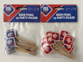 NEU OVP Cocktailspiesse Beer Pong 30 Stk.