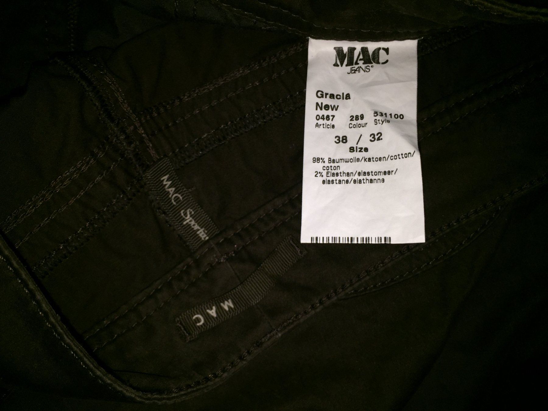 Hosen: Pantalon / Hose MAC  Taille / Grosse 38 – Gebraucht aus Cossonay-ville von Super-Price-Quality 6