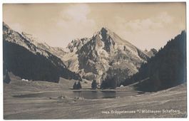Gräppelensee mit Wildhauser Schafberg, um 1910-20