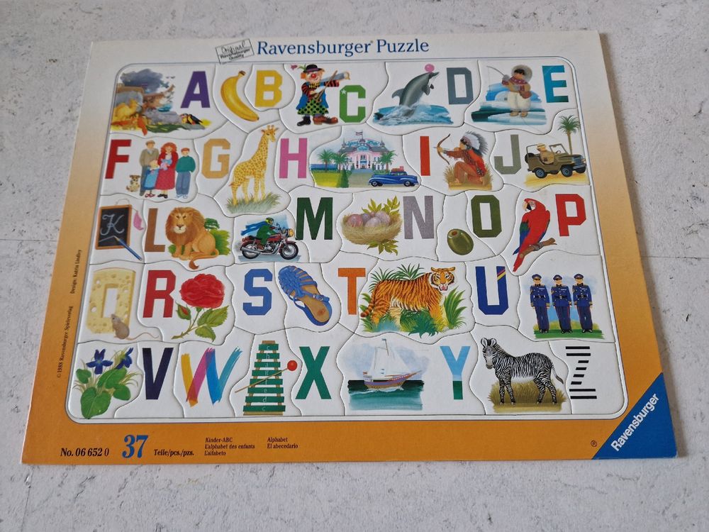 Ravensburger Kinder Puzzle ABC | Kaufen auf Ricardo