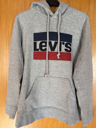 Levi's Kapuzenpullover grau Grösse M