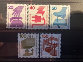 BRD Berlin 1971 Lot Unfallverhütung postfrisch