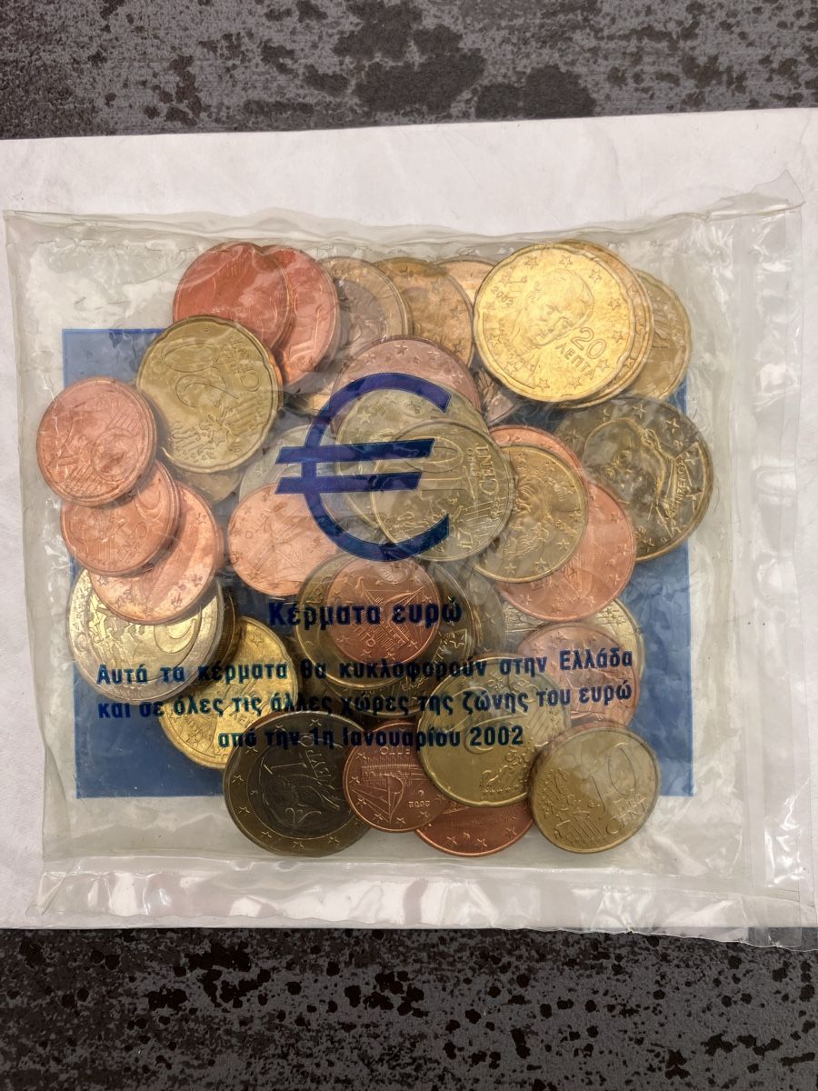 Tutti le monete: Euro Starter Pack Griechenland. Original verpackt.  – Nuovo e nell'imballaggio originale da Basel venduto da gstq 1