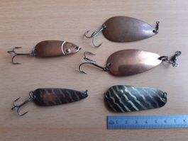 Alte antike vintage G. Meidert Zürich 1 Blinker, Löffel