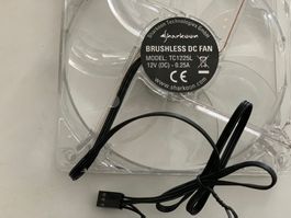 PC Fan 120x120x25 Sharkoon TC1225L