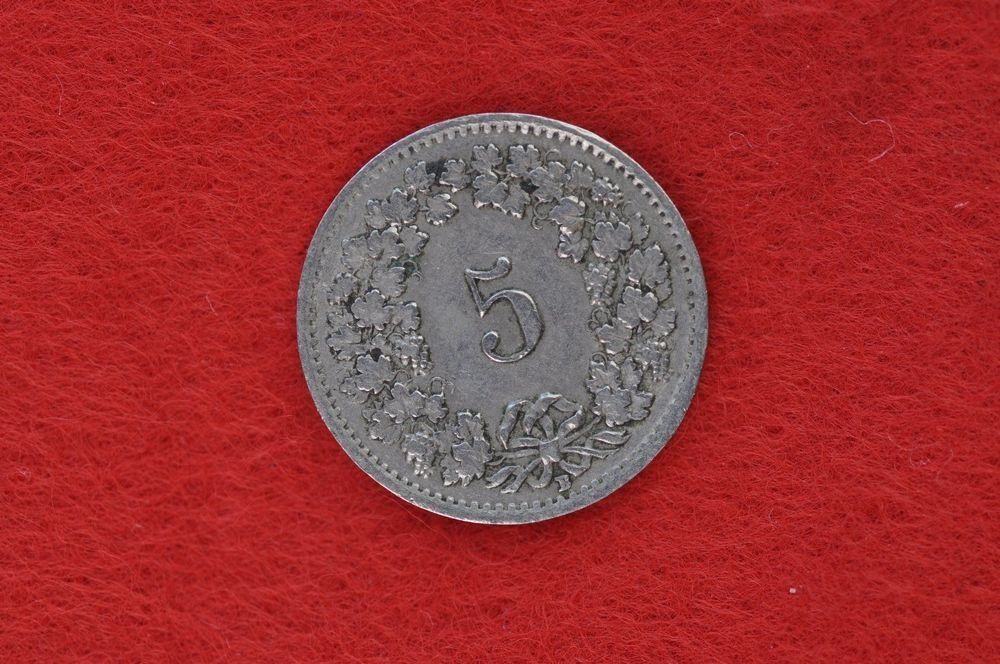 Tutti le monete: 5x 5 rappen – Usato da Laupen BE venduto da Gufi57 3