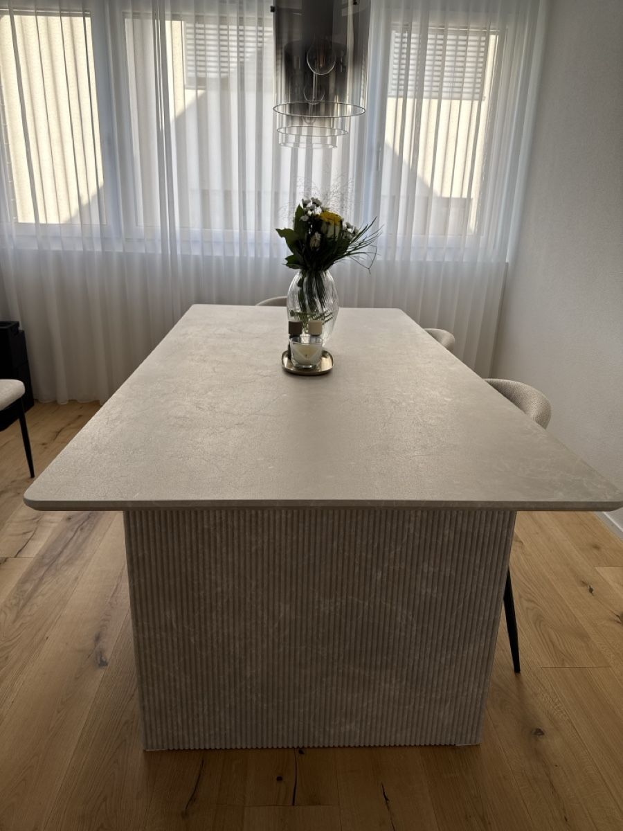 Tables: Esstisch mit Marmoroptik – Neuf (Voir description) à Siegershausen par rez_wnj7 2