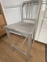 Lot de 4 tabourets en alu 