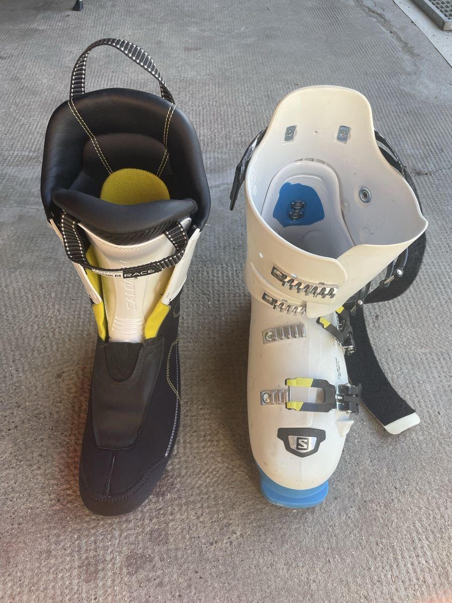 Atomic Sci: Ski alpin Atomic + chaussures Salomon  – Usato da Commugny venduto da arm_7m7m 8