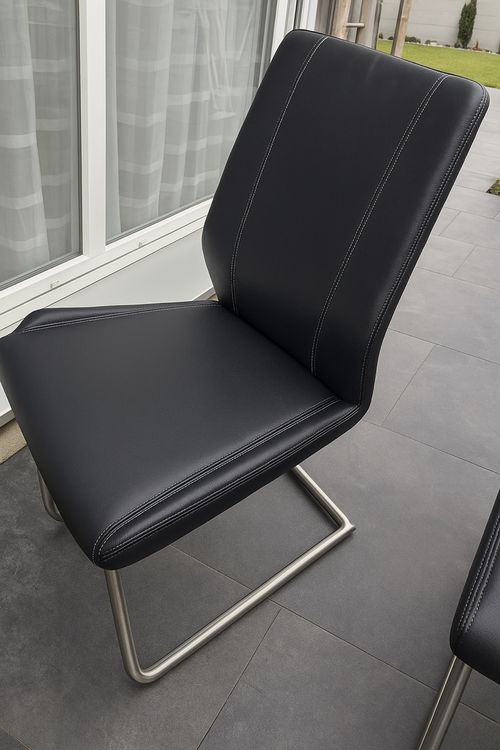 Fabelhafte Stuhl Freischwinger Leder Edelstahl Ikea Bilder