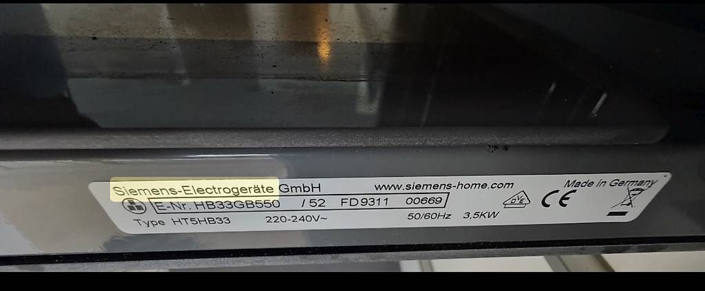 Forni: Siemens Backofen  – Usato da Gebenstorf venduto da user1984 2