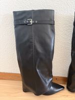Bottes hautes noires élégantes, taille 40