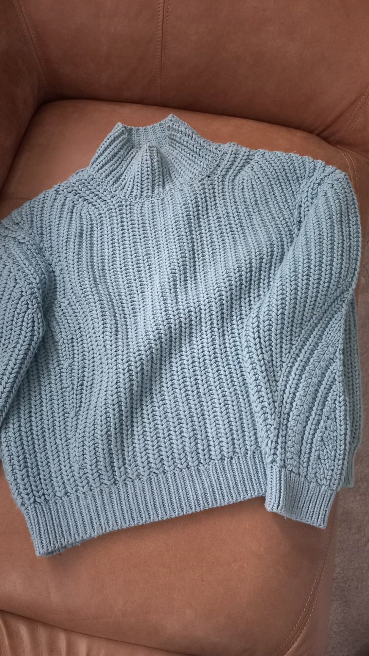 Maglioni & Felpe: Pullover Marc o'Polo Wolle mintblau Gr S – Usato da Eggersriet venduto da Taylorjam