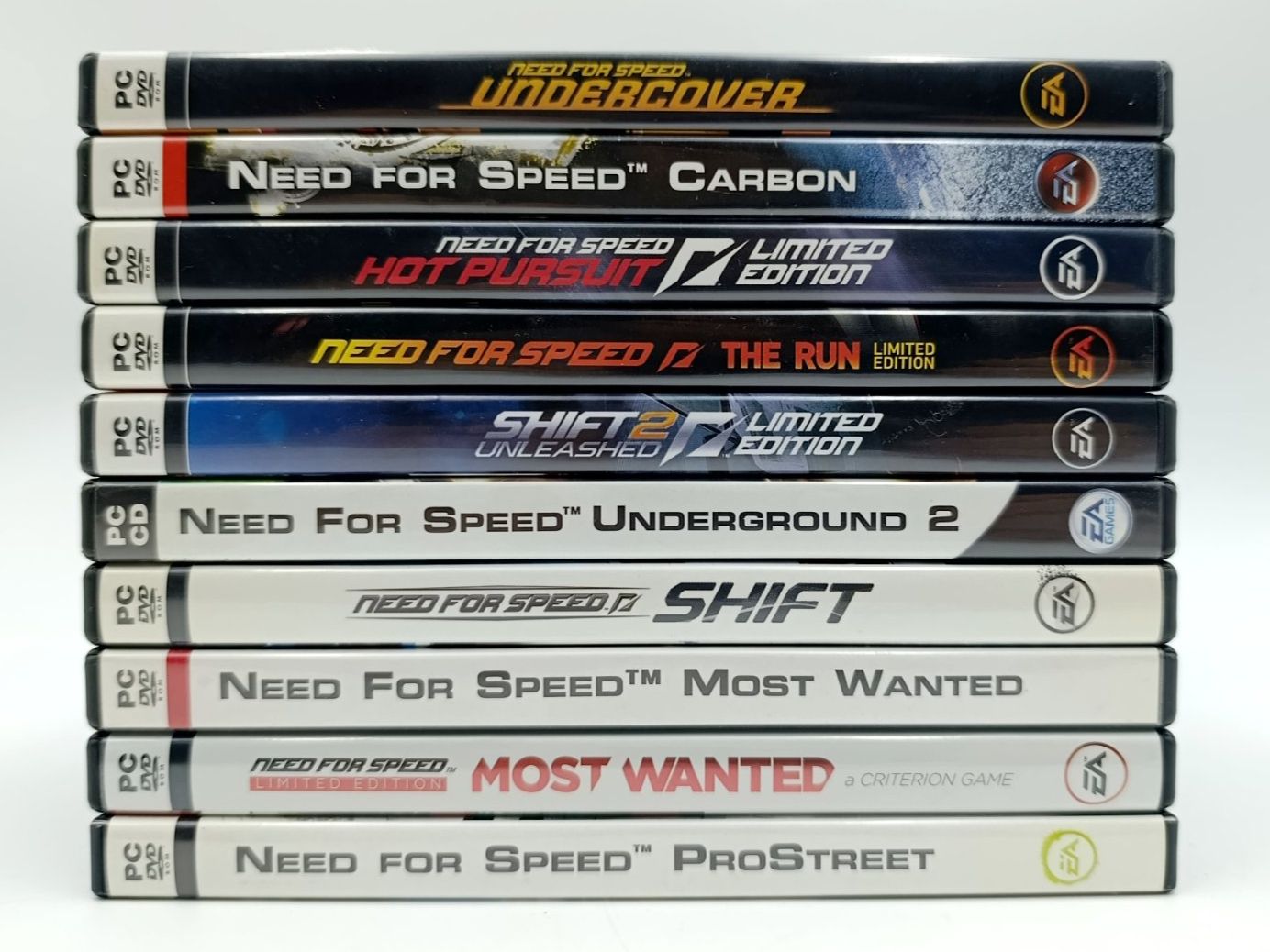 Spiele: 10 Need for Speed PC Games, Most Wanted, Carbon etc – Gebraucht aus Wil SG von Donaldus