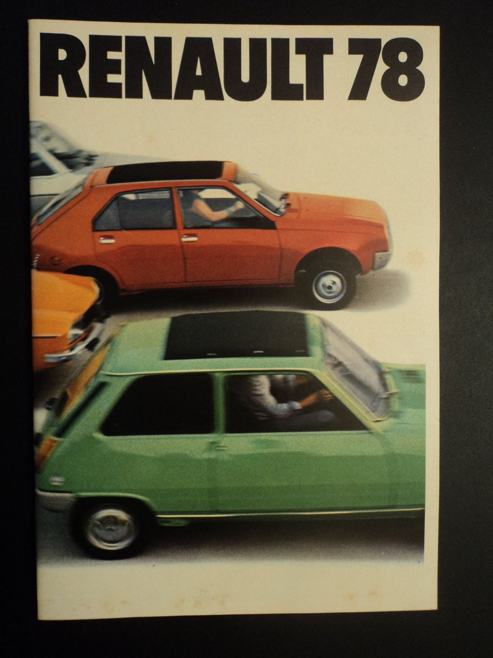 Renault Dokumente: Prospekt Renault Programm 1978 5Alpine A310 15/17 6 16 20 30 – Gebraucht aus Schwarzenburg von modelCARama
