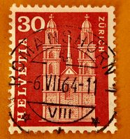 Nr.360 Grossmünster Zürich Postgeschichtliche Motive 