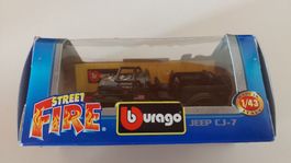 Burago Jeep CJ-7 Street Fire 1:43