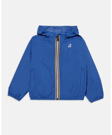 Coupe-vent K-Way bleu enfant taille 8 ans