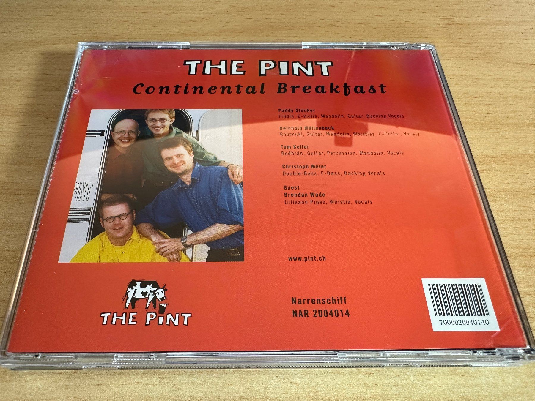 CDs: The Pint – Continental Breakfast – Gebraucht aus Rikon im Tösstal von Alpenmutz 1