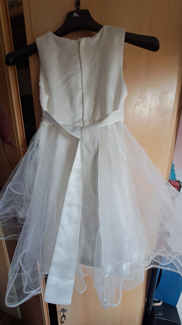Vestiti & Gonne: robe élégante avec strass en coton et tulle – Usato da Bernex venduto da Dariafr 4