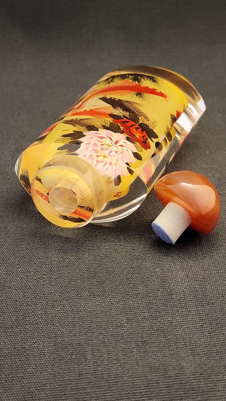 Flaconi: Snuff-Bottle mit Koi-Fisch Motiv – Usato da Basel venduto da spinne02 6