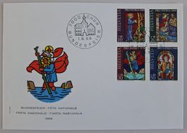 Schweiz 1969 Sonderbrief Bundesfeier