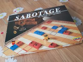 Brettspiel Sabotage von 1987, vollständig, sehr guter Zust.