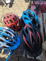 Velohelme 4 Stk. verschiedene Farben, gebraucht