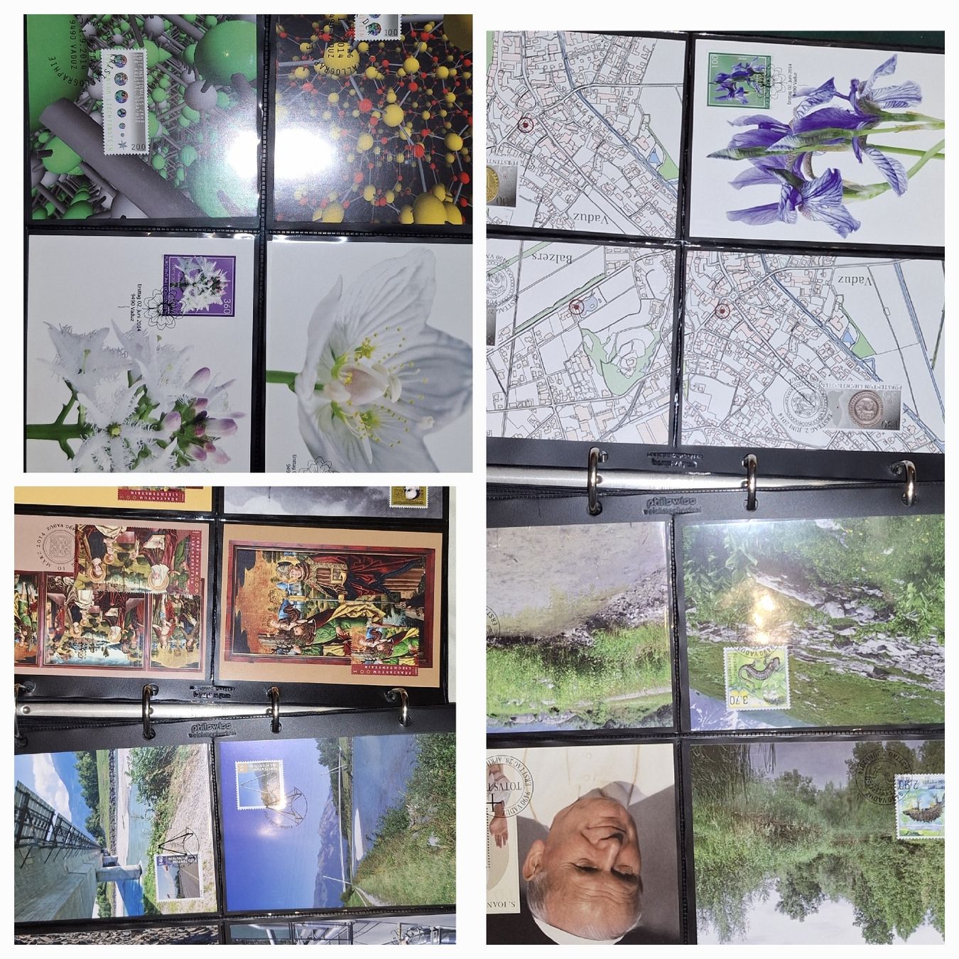 Alle Briefmarken: 159 Maximumkarten Liechtenstein 2010 - 2014  – Gebraucht aus Balgach von SIMEON27 9