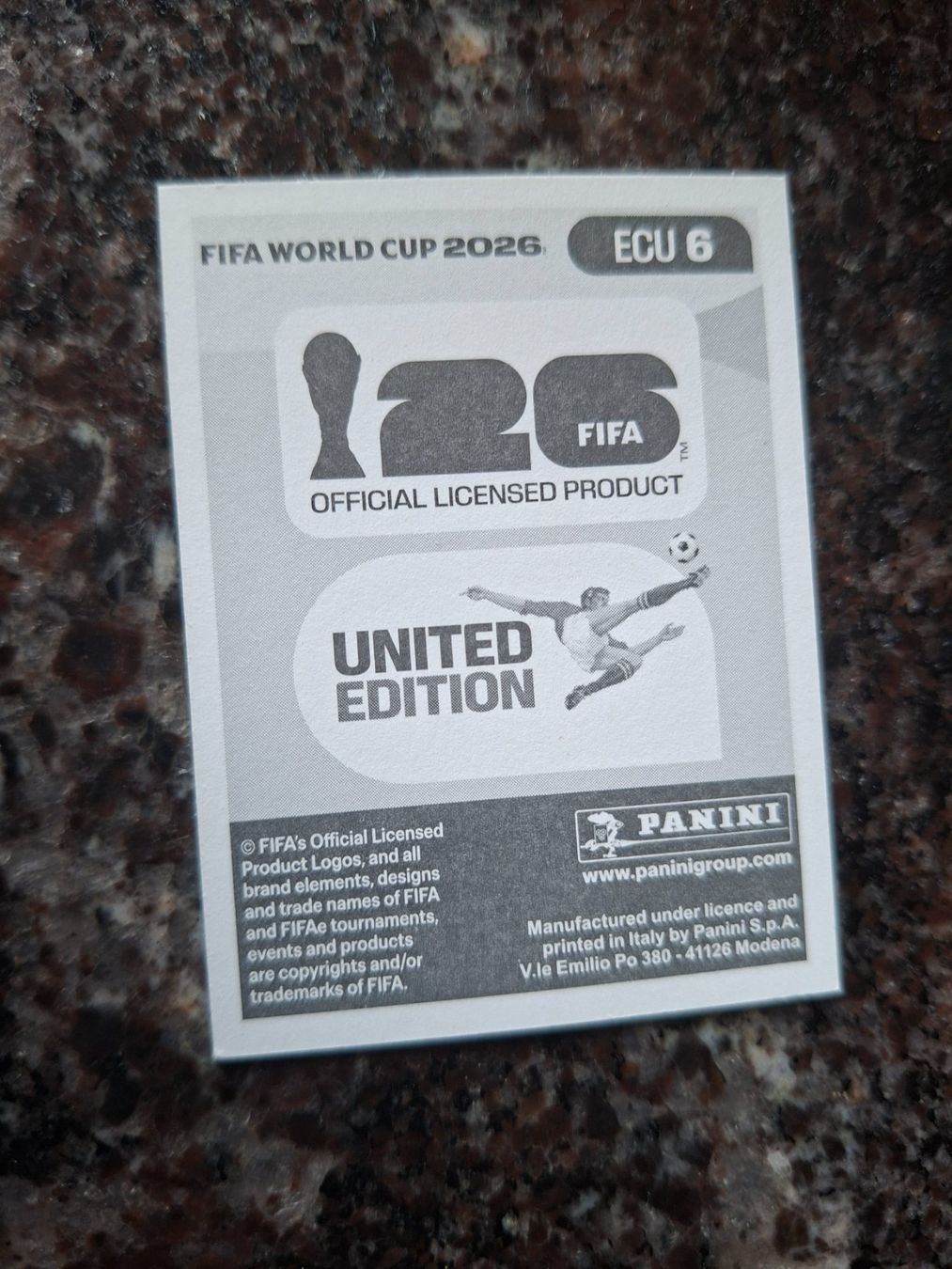 Panini Carte collezionabili: Panini FIFA 2026 Sticker Willian Pacho ECU 6 – Nuovo (secondo la descrizione) da Erlinsbach venduto da pfunky 1