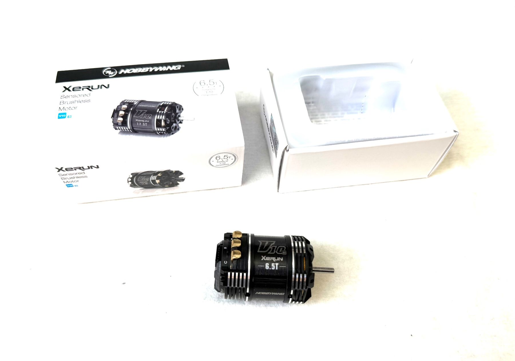 Hobbywing Modellismo RC: MOTEUR HOBBYWING G3 6.5T 1/10 – Nuovo e nell'imballaggio originale da Yverdon-les-Bains venduto da Fijo-rc 3