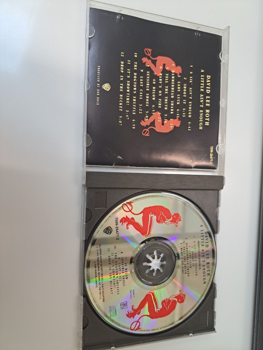 CD: CD David Lee Roth - A Little Ain't Enough - Hard Rock – Usato da Sierre venduto da ronhextall 1