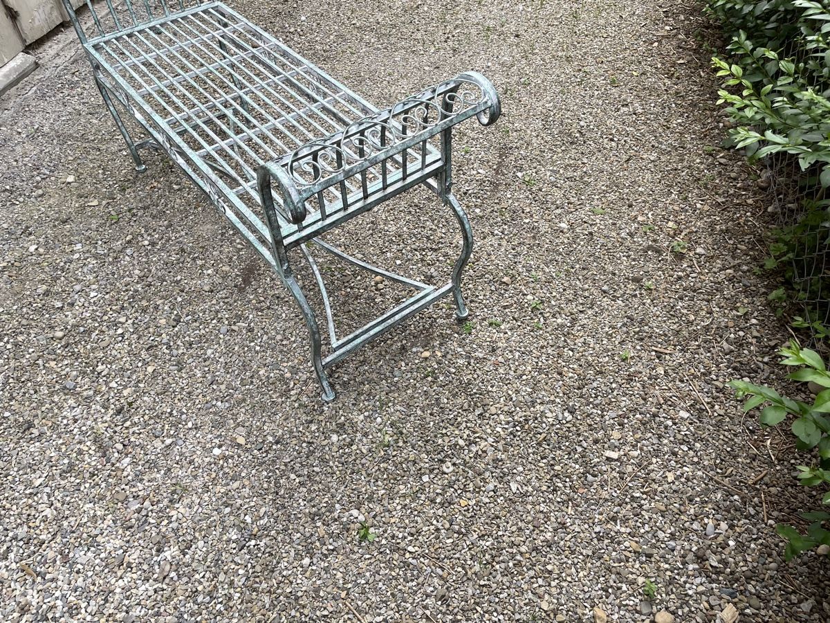 Panchine: Schöner Bank aus Metall – Usato da Flawil venduto da Naphtali 3