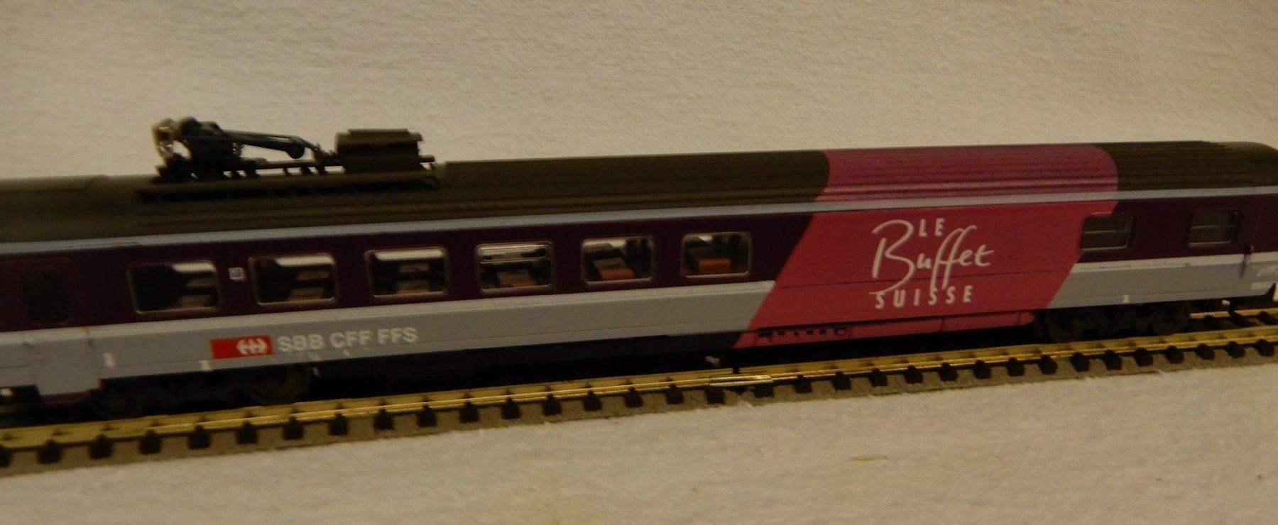 Roco Modelleisenbahnen: Roco / Staiber Speisewagen Spur N – Gebraucht aus Rupperswil von Ropi03