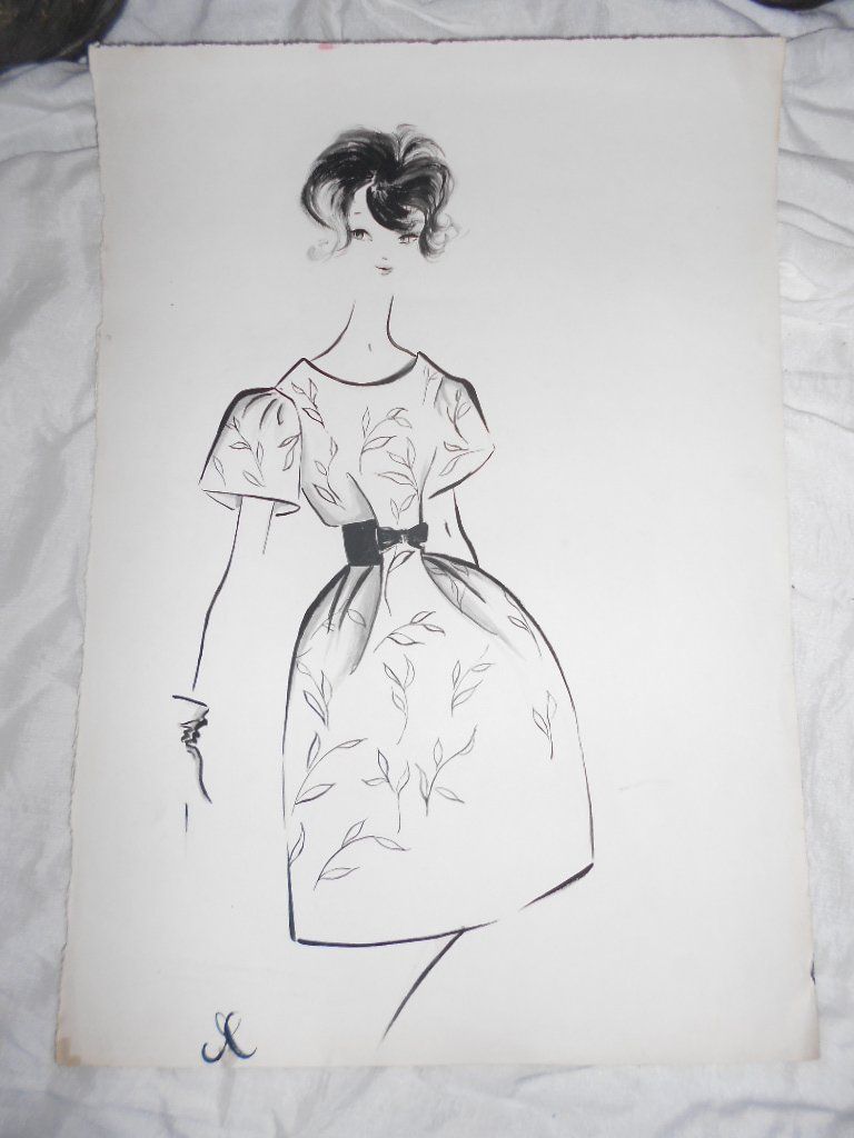 Grafica & Litografie: Dessin de Mode – Usato da Genève venduto da edelweiss1900